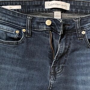 Calvin Klein Men's Dark Blue Slim Jeans
